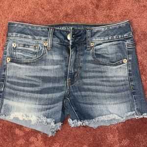 American Eagle Outfitters super stretch jean shorts